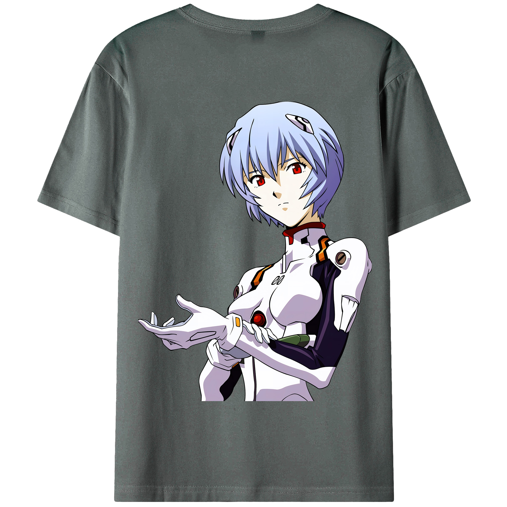 （画像用） EVA 新世紀エヴァンゲリオン 綿100％半袖Tシャツ（背面プリント）